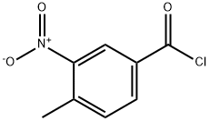 3-硝基-4-甲基苯甲酰氯 结构式