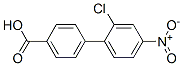 4-(2-Chloro-4-nitrophenyl)benzoic acid 结构式