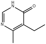 5-乙基-6-甲基嘧啶-4(3H)-酮 结构式