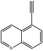 5-乙炔基喹啉 结构式