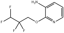 2-(2,2,3,3-tetrafluoropropoxy)pyridin-3-amine 结构式