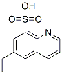 8-Quinolinesulfonic  acid,  6-ethyl- 结构式