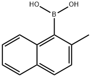 2-甲基-1-萘硼酸 结构式