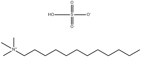十二烷基三甲基硫酸氢铵 结构式