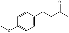 4-(4-甲氧苯基)-2-丁酮 结构式