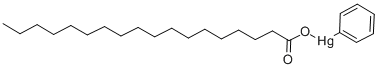 PHENYLMERCURIC STEARATE 结构式