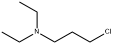 3-氯-1-二乙氨基丙烷 结构式