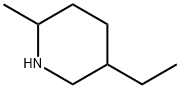 5-乙基-2-甲基哌啶 结构式