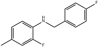 2-Fluoro-N-(4-fluorobenzyl)-4-methylaniline