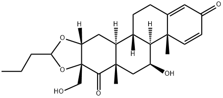 布地奈德杂质C 结构式