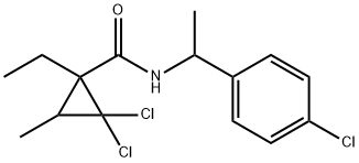 环丙酰菌胺 结构式