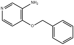 4-(苄氧基)吡啶-3-胺 结构式