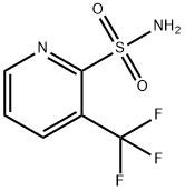 3-三氟甲基吡啶-2-磺酰胺 结构式