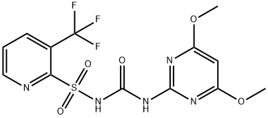 啶嘧磺隆 结构式