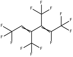 5H-PERFLUORO-3,4-BIS(TRIFLUOROMETHYL)HEXA-2,4-DIENE 结构式