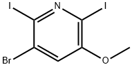 3-Bromo-2,6-diiodo-5-methoxypyridine