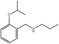 N-(2-Isopropoxybenzyl)-1-propanamine 结构式