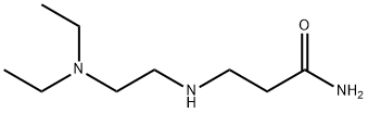 3-((2-(二乙氨基)乙基)氨基)丙酰胺 结构式