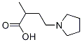 a-Methyl-1-Pyrrolidinebutanoic acid 结构式