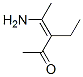 3-Penten-2-one, 4-amino-3-ethyl-, (3Z)- (9CI) 结构式