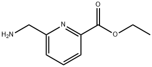 6-氨基甲基-2-吡啶羧酸乙酯 结构式