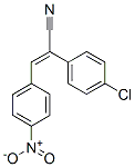 p-Nitrobenzylidene-p-chlorophenylacetonitrile 结构式