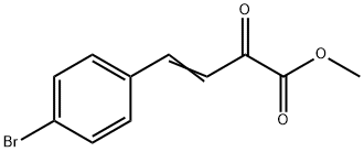 3-Butenoic acid, 4-(4-broMophenyl)-2-oxo-, Methyl ester 结构式