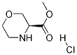 (S)-吗啉-3-甲酸甲酯盐酸盐 结构式