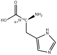 HISTIDINE, L-, [CARBOXYL-14C] 结构式