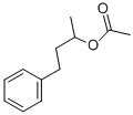 乙酸-(4-苯基)-2-丁酯 结构式