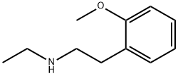 N-ETHYL-2-METHOXY-BENZENEETHANAMINE 结构式