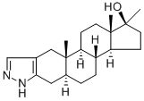 司坦唑醇 结构式