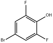 4-溴-2,6-二氟苯酚 结构式