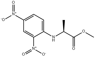 N-(2,6-二硝苯基)-L-丙氨酸甲酯 结构式