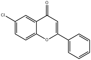 6-氯黄酮 结构式