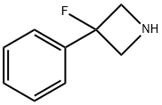 3-氟-3-苯基氮杂丁烷盐酸盐 结构式