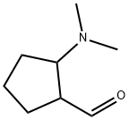 Cyclopentanecarboxaldehyde, 2-(dimethylamino)- (9CI) 结构式