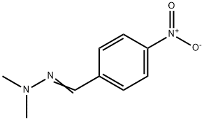 1,1-Dimethyl-2-(4-nitrobenzylidene)hydrazine 结构式