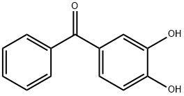 3,4-二羟基二苯甲酮 结构式