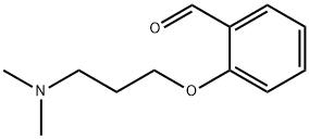 2-(3-二甲基氨基-丙氧基)苯甲醛 结构式