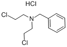 N-苄基-双邻氯乙基氨基盐酸盐 结构式