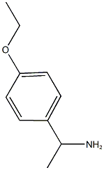 1-(4-乙氧基苯基)乙胺 结构式