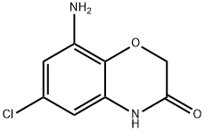 8-Amino-4H-1,4-benzoxazin-3-one 结构式