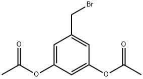 3,5-二乙酰氧基苄溴 结构式