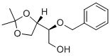 (2S,3S)-2-BENZYLOXY-3,4-O-ISOPROPYLIDENE-BUTAN-1-OL 结构式