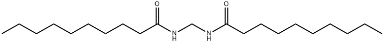 N,N'-METHYLENEDIDECANAMIDE 结构式