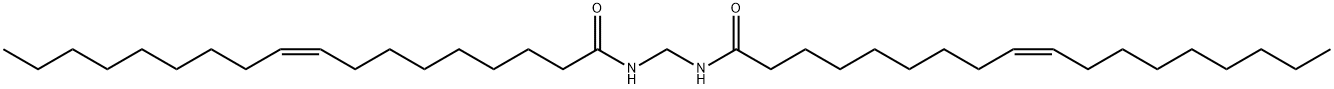 9-Octadecenamide, N,N-methylenebis-, (Z,Z)- 结构式