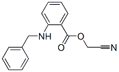 2-(Benzylamino)benzoic acid cyanomethyl ester 结构式