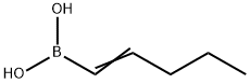 1-戊烯基硼酸 结构式