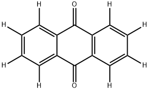 蒽醌-D8 结构式